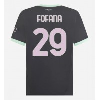 Koszulka piłkarska AC Milan Youssouf Fofana #29 Strój Trzeci 2024-25 tanio Krótki Rękaw